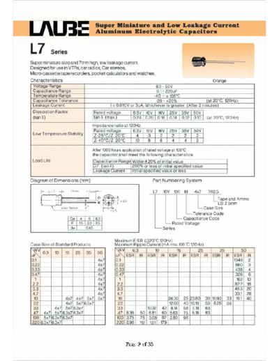 Laube-ELGEN [radial thru-hole] L7 SERIES