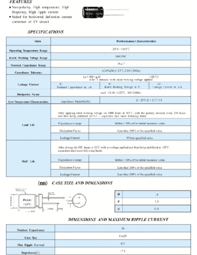 Lscon [non-polar radial] BA Series