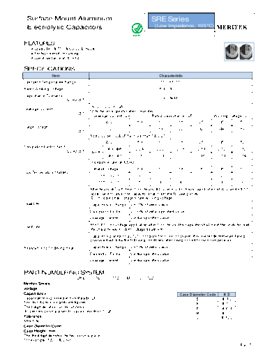 Meritek [smd] SRE Series