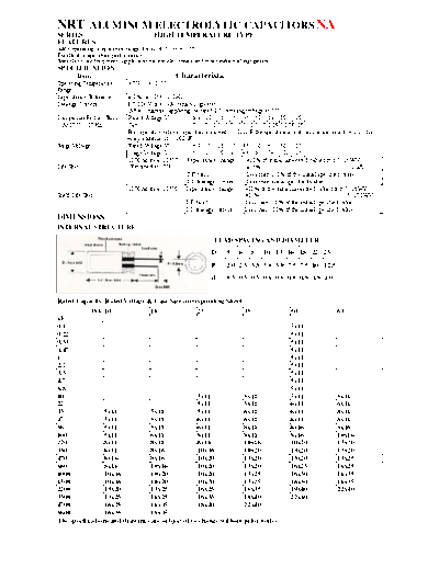 LuckyTop-NA [radial thru-hole] NRT Series