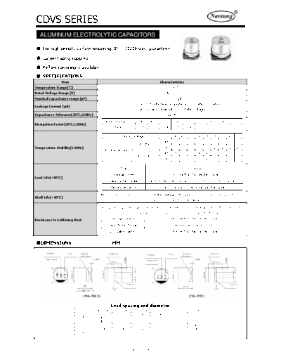 Nantung [smd] CDVS Series
