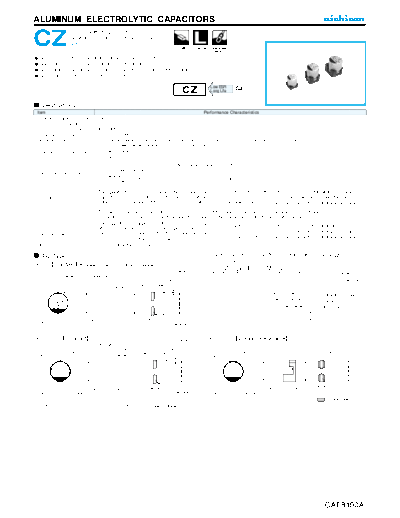 Nichicon [SMD] CZ Series