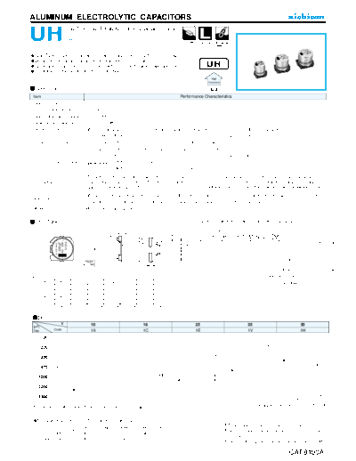 Nichicon [SMD] UH Series