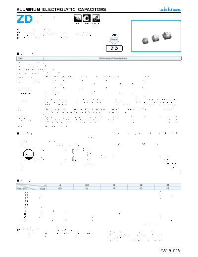 Nichicon [SMD] ZD Series