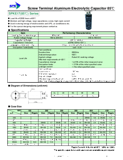 SPK [screw-terminal] SPKE17 Series