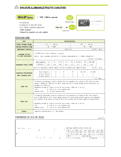 Samyoung [bi-polar radial] NHA-BP Series