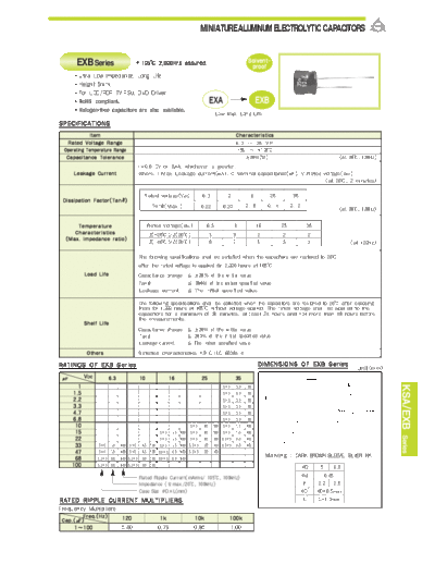 Samyoung [radial thru-hole] EXB Series