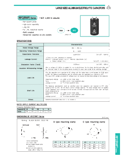 Samyoung [screw-terminal] RFC (RWF) Series