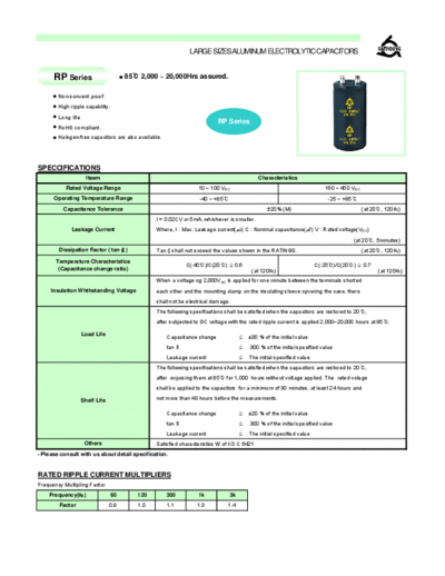 Samyoung [screw-terminal] RP Series