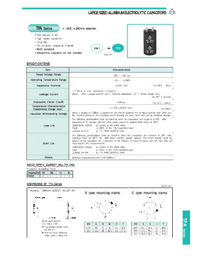 Samyoung [screw-terminal] TFA Series