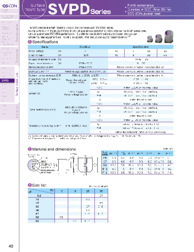 Sanyo [polymer SMD] SVPD Series