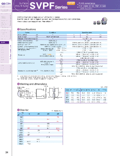 Sanyo [polymer SMD] SVPF Series