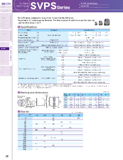 Sanyo [polymer SMD] SVPS Series
