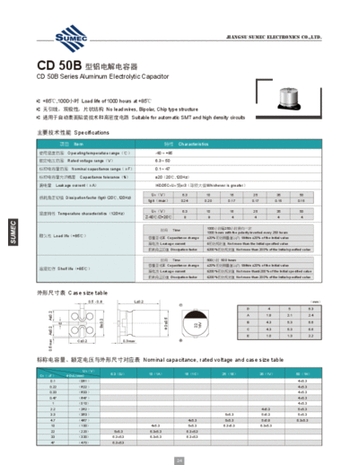 Sumec [SMD] CD50B Series
