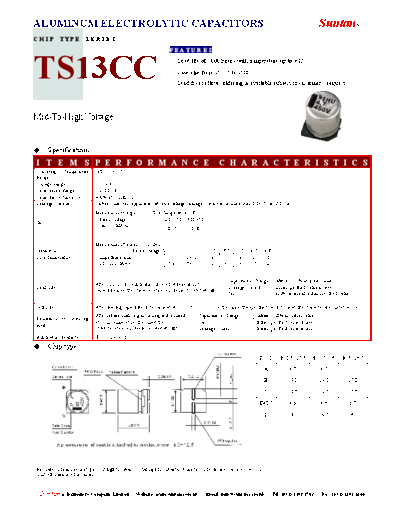 Suntan [smd] TS13CC Series