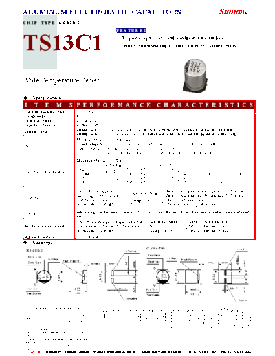 Suntan [smd] TS13C1 Series