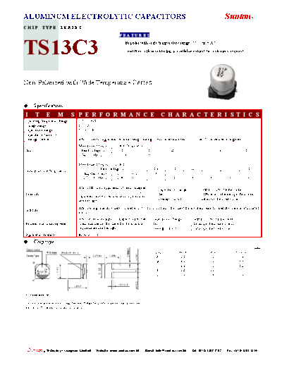 Suntan [smd] TS13C3 Series