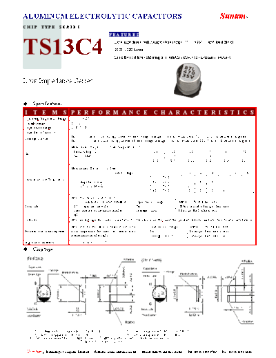 Suntan [smd] TS13C4 Series