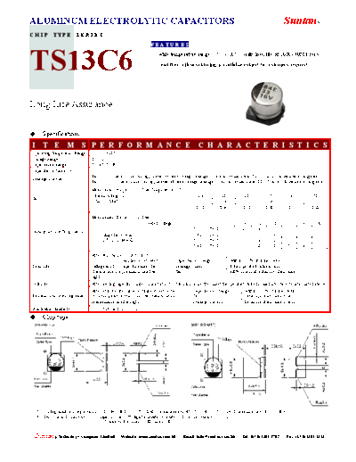 Suntan [smd] TS13C6 Series