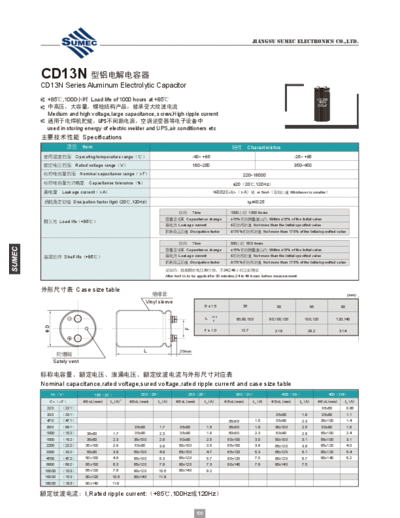 Sumec [screw] JB (CD13N) Series