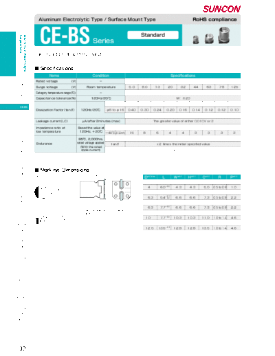 Suncon [SMD] CE-BS Series