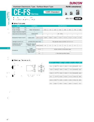 Suncon [SMD] CE-FS Series 1-2