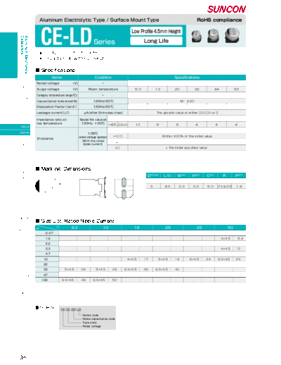 Suncon [SMD] CE-LD Series
