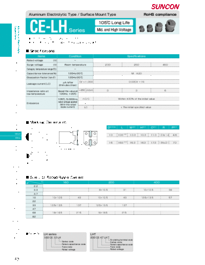 Suncon [SMD] CE-LH Series 2-2