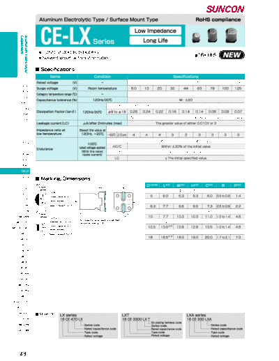 Suncon [SMD] CE-LX Series