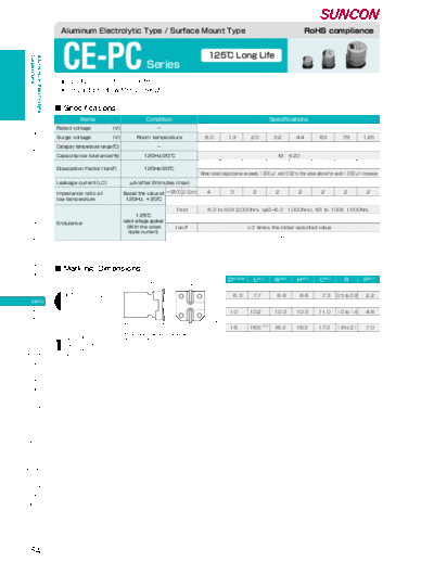 Suncon [SMD] CE-PC Series