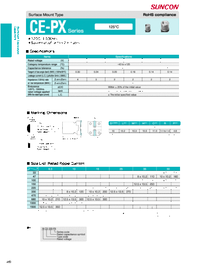 Suncon [SMD] CE-PX Series