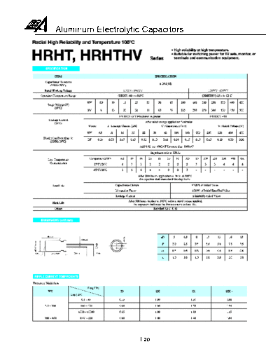 RG-Allen [radial] HRHT-HRHTHV Series