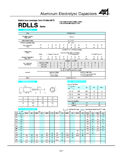 RG-Allen [radial] RDLLS Series