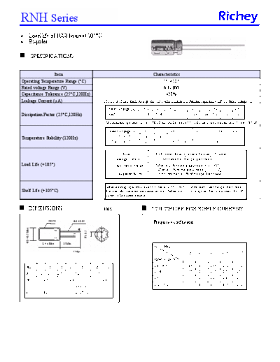 Richey [bi-polar radial] RNH Series