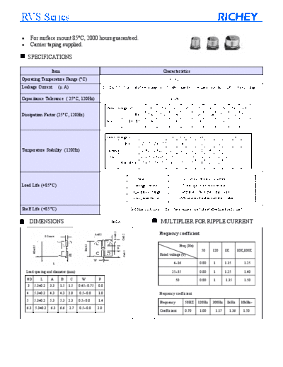 Richey [smd] RVS Series
