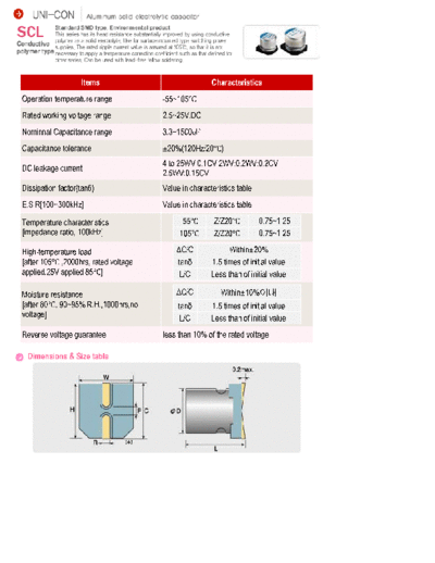 Sungho [polymer smd] SCL Series