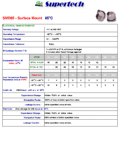S-Tech [smd] SMD85 Series