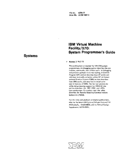 GC20-1807-3_VM370_System_Programmers_Guide_Rel_2_Jan75