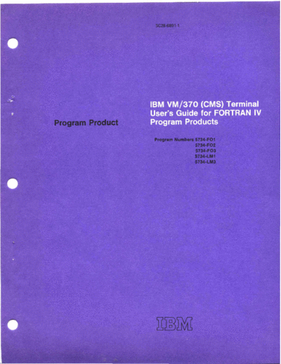 SC28-6891-1_VM_370_CMS_Terminal_Users_Guide_for_Fortran_Products_Apr75