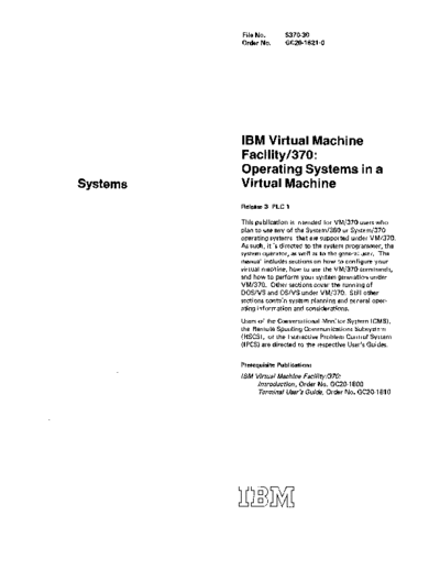 GC20-1821-0_VM370_Operating_Systems_in_a_Virtual_Machine_Rel_3_Feb76