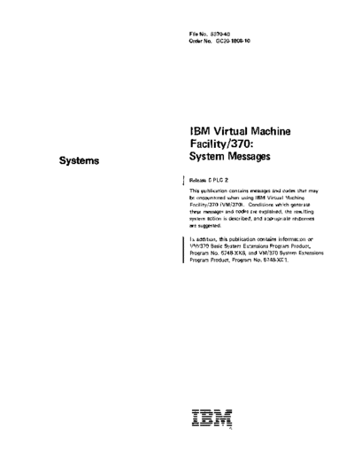 GC20-1808-10_VM370_System_Messages_Rel_6_PLC_2_Jun79