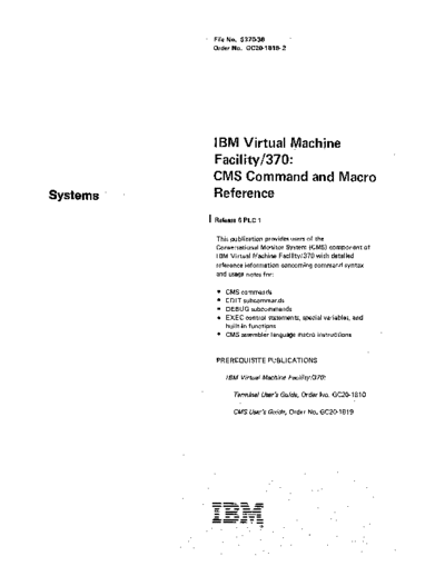 GC20-1818-2_IBM_Virtual_Machine_Facility_370_CMS_Command_and_Macro_Reference_Rel_6_Mar79