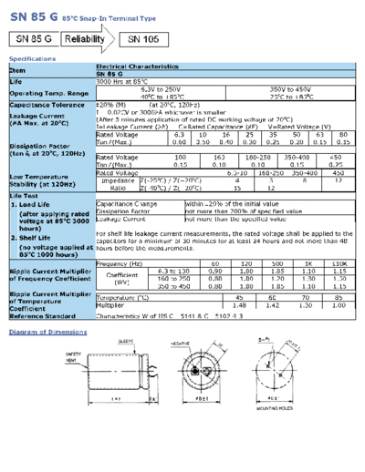 Wincap [snap-in] SN85G Series