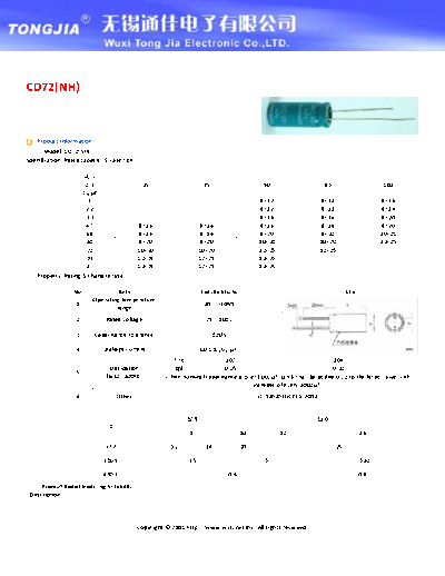 TJ [non-polar radial] NH Series