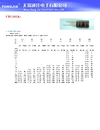 TJ [radial thru-hole] LK Series
