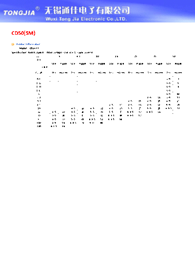 TJ [radial thru-hole] SM Series