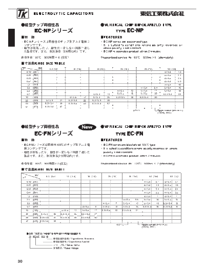 TK [bi-polar smd] NP-FN Series