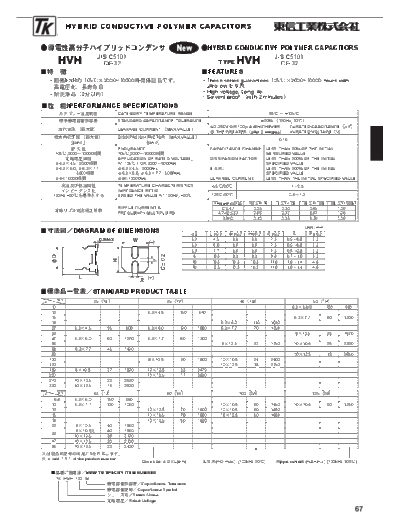TK [hybrid-polymer smd] HVH series