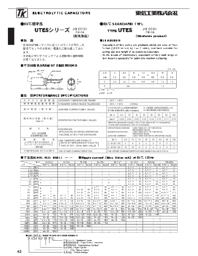 TK [radial] UTES Series