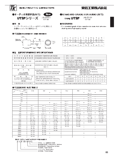 TK [radial] UTSP Series